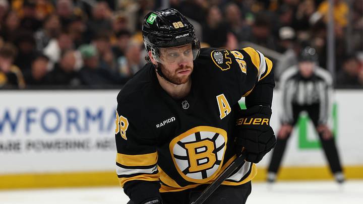 May 1, 2026; Boston, Massachusetts, USA; Boston Bruins right wing David Pastrnak (88) during the first period of game six of the first round of the 2026 Stanley Cup Playoffs against the Buffalo Sabres at TD Garden. Mandatory Credit: Winslow Townson-Imagn Images May 1, 2026; Boston, Massachusetts, USA; Boston Bruins right wing David Pastrnak (88) during the first period of game six of the first round of the 2026 Stanley Cup Playoffs against the Buffalo Sabres at TD Garden. Mandatory Credit: Winslow Townson-Imagn Images