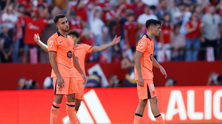 C'est la première défaite du Barça en Liga cette saison.