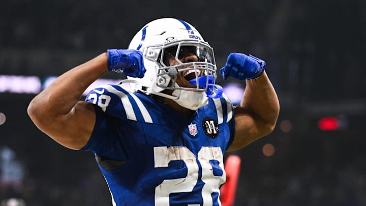 Colts running back Jonathan Taylor has been a touchdown machine through the first eight weeks of the season.