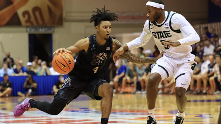 NC State basketball transfer addition Tre Holloman defends PJ Haggerty NC State basketball transfer addition Tre Holloman defends PJ Haggerty