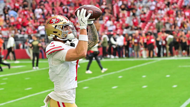 San Francisco 49ers wide receiver Ricky Pearsall.