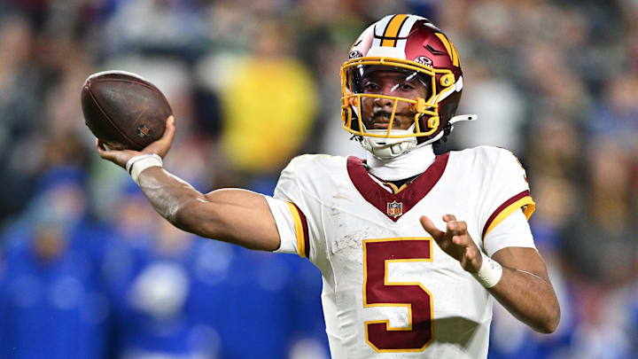 Washington Commanders quarterback Jayden Daniels Washington Commanders quarterback Jayden Daniels