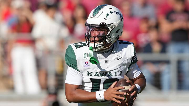 Hawaii is an underdog against UNLV on Saturday night. Hawaii is an underdog against UNLV on Saturday night.