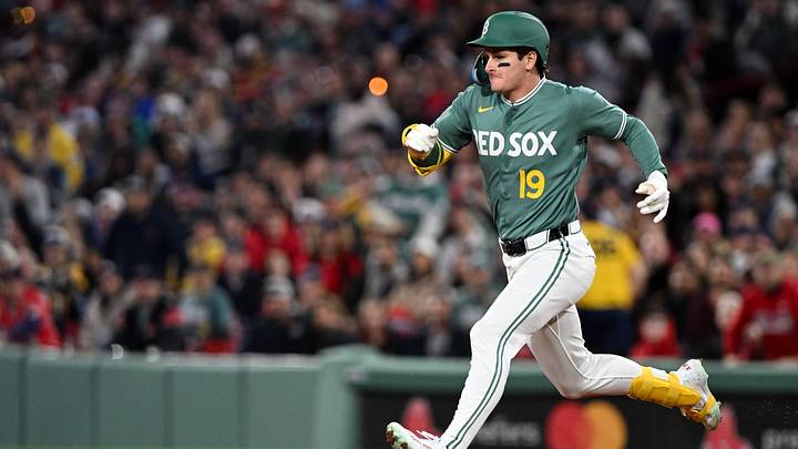 May 1, 2026; Boston, Massachusetts, USA; Boston Red Sox left fielder Roman Anthony (19( runs for second base after hitting a double against the Houston Astros during the fifth inning at Fenway Park. Mandatory Credit: Brian Fluharty-Imagn Images May 1, 2026; Boston, Massachusetts, USA; Boston Red Sox left fielder Roman Anthony (19( runs for second base after hitting a double against the Houston Astros during the fifth inning at Fenway Park. Mandatory Credit: Brian Fluharty-Imagn Images