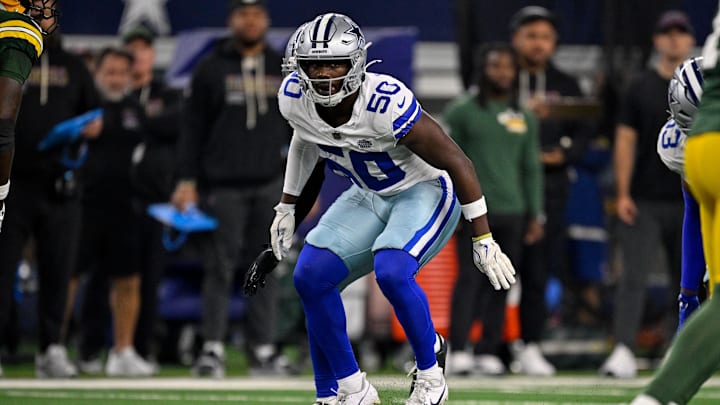 Dallas Cowboys linebacker Shemar James.