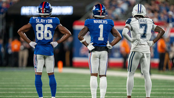 Thursday night's Cowboys-Giants game had a penalty problem. Thursday night's Cowboys-Giants game had a penalty problem.