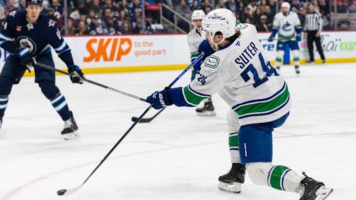Vancouver Canucks v Winnipeg Jets