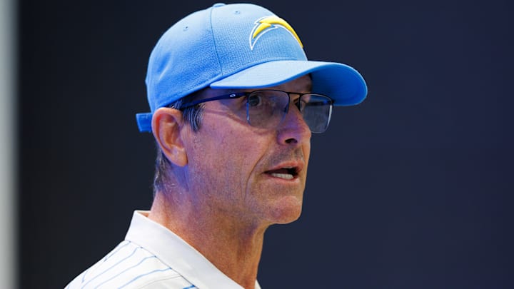 Los Angeles Chargers HC Jim Harbaugh