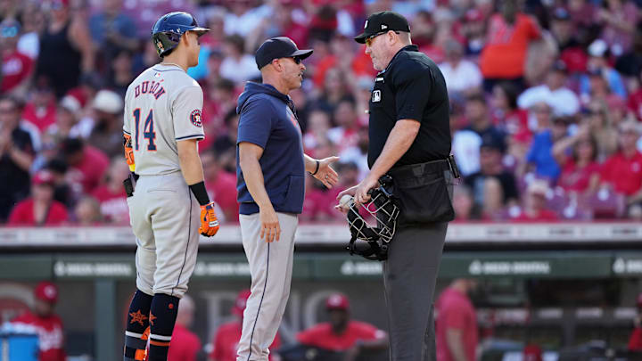 Houston Astros v Cincinnati Reds