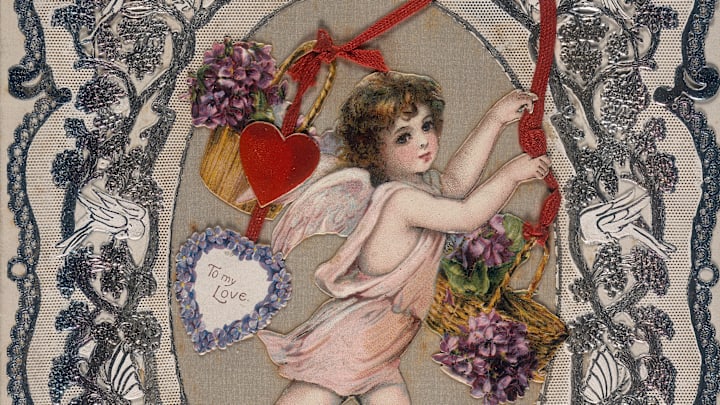Valentine's card, 19th century.