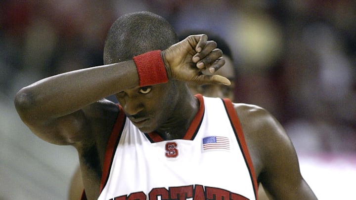 NC State basketball guard Julius Hodge NC State basketball guard Julius Hodge