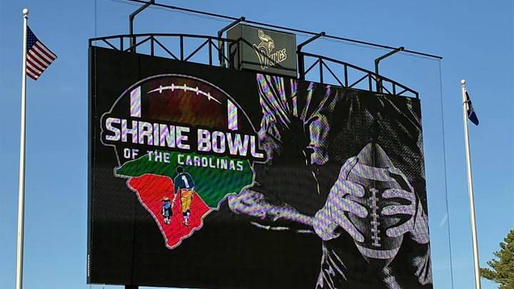 The North Carolina roster and coaching staff have been announced for the 90th Shrine Bowl of the Carolinas. The North Carolina roster and coaching staff have been announced for the 90th Shrine Bowl of the Carolinas.