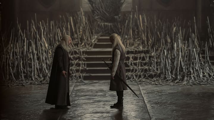 House of the Dragon viserys daemon. Photograph by Ollie Upton / HBO