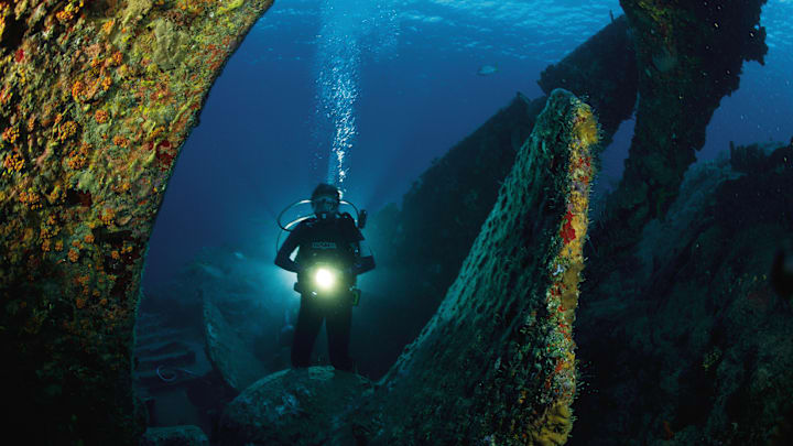 Divers have said that the RMS ‘Rhone’ is haunted.