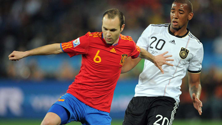 Andrés Iniesta marcó el gol para que España ganara la Copa del Mundo de 2010