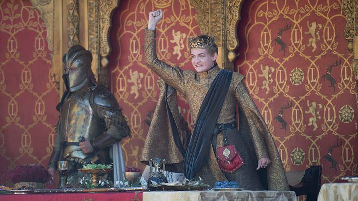 Jack Gleeson (Joffrey Baratheon) in Game of Thrones season 4. Courtesy of HBO. Jack Gleeson (Joffrey Baratheon) in Game of Thrones season 4. Courtesy of HBO.