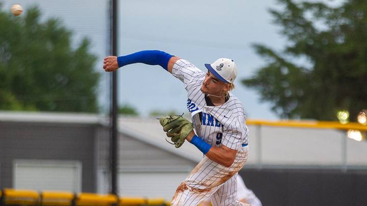 Cherryville pitcher Brock Bumgardner.