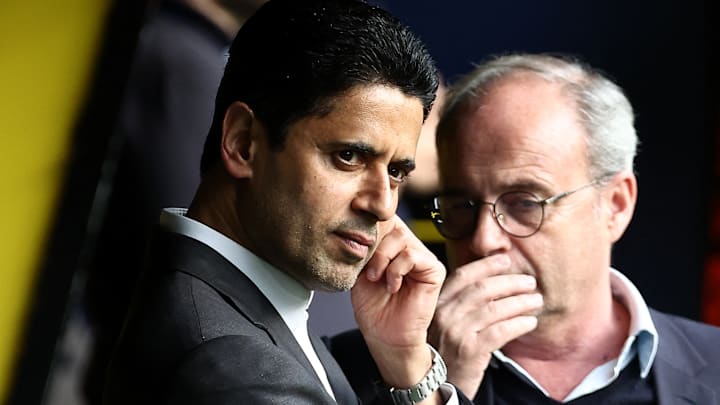 Luís Campos et Nasser al-Khelaïfi 