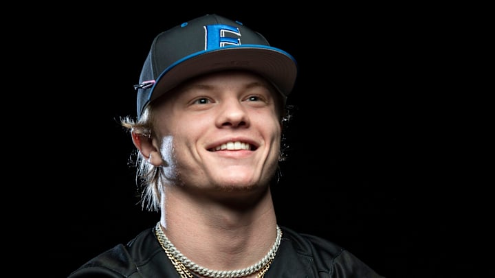 Franklin Community's Max Clark photographed on Thursday, March 16, 2023 at The Indianapolis Star.