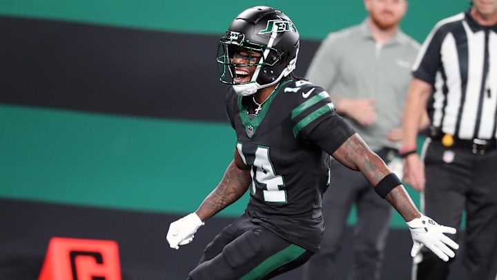 NY Jets wide receiver Malachi Corley