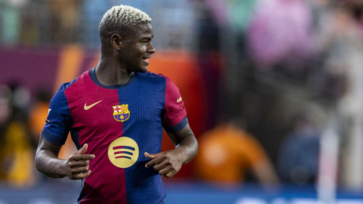 Faye played for Barca in pre-season Faye played for Barca in pre-season