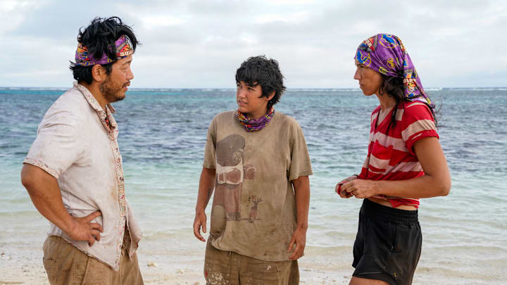 “He’s All That” – The classic SURVIVOR auction is back with a twist! One castaway bites into a little more than food, which leads to a game-changing opportunity. Then, another wild tribal council results in the first member of the jury, on SURVIVOR, Wednesday, Nov. 6 (8:00-9:30 PM, ET/PT) on the CBS Television Network, and available to stream on Paramount+ (live and on-demand for Paramount+ with SHOWTIME subscribers, or on-demand for Paramount+ Essential subscribers the day after the episode
