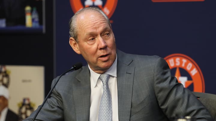 Houston Astros Press Conference Jim Crane