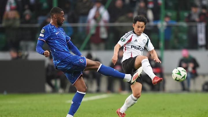 Legia Warszawa v Chelsea FC - UEFA Conference League 2024/25 Quarter Final First Leg