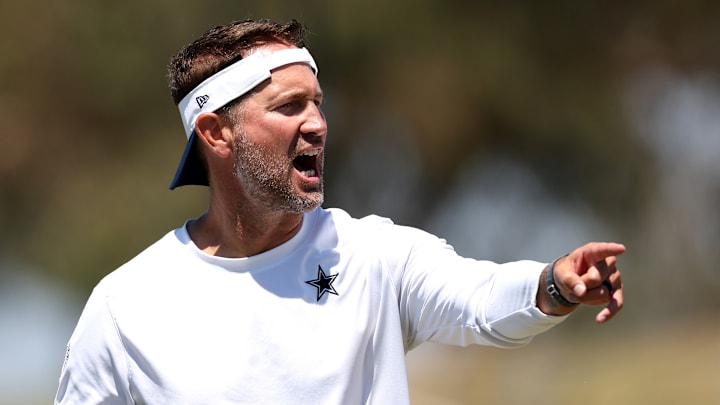 Dallas Cowboys head coach Brian Schottenheimer