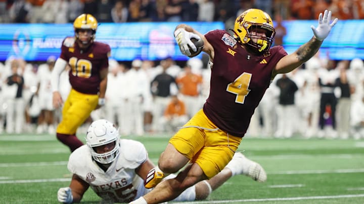 Arizona State's Cam Skattebo had 21 touchdowns in 2024.