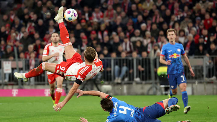 Harry Kane trifft auf die RBL-Defensive Harry Kane trifft auf die RBL-Defensive