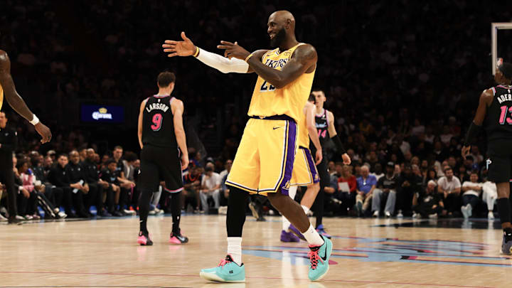 LeBron James consiguió una nueva marca en la NBA