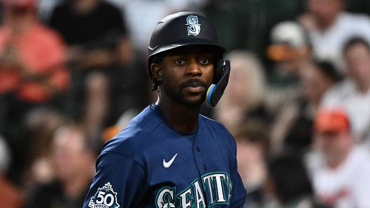 Jun 9, 2026; Baltimore, Maryland, USA; Seattle Mariners second baseman Ryan Bliss (1) looks on during the seventh inning against the Baltimore Orioles at Oriole Park at Camden Yards. Mandatory Credit: James A. Pittman-Imagn Images Jun 9, 2026; Baltimore, Maryland, USA; Seattle Mariners second baseman Ryan Bliss (1) looks on during the seventh inning against the Baltimore Orioles at Oriole Park at Camden Yards. Mandatory Credit: James A. Pittman-Imagn Images