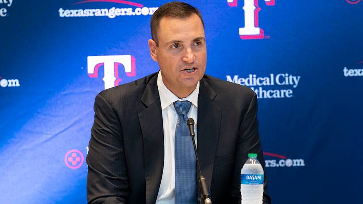Texas Rangers general manager Chris Young. Credit: Jim Cowsert-USA TODAY Sports Texas Rangers general manager Chris Young. Credit: Jim Cowsert-USA TODAY Sports