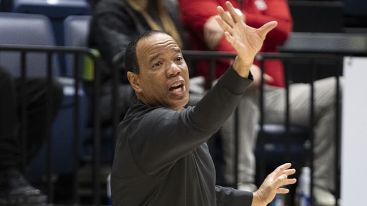 NC State basketball head coach Kevin Keatts NC State basketball head coach Kevin Keatts