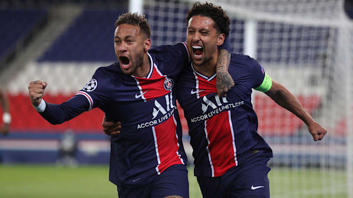 Após semanas de folga, Neymar e Marquinhos voltam aos trabalhos no PSG. 