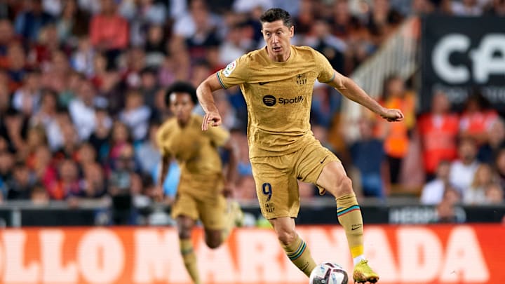 Robert Lewandowski le dio el triunfo al Barcelona ante Valencia