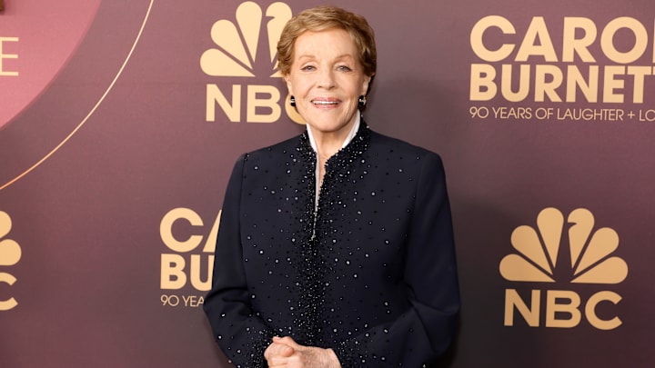 Julie Andrews At NBC's "Carol Burnett: 90 Years Of Laughter + Love" Birthday Special