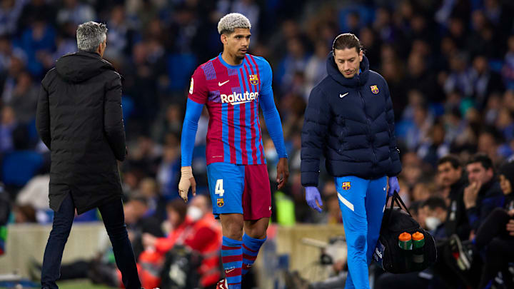 El central uruguayo se marchó con molestias