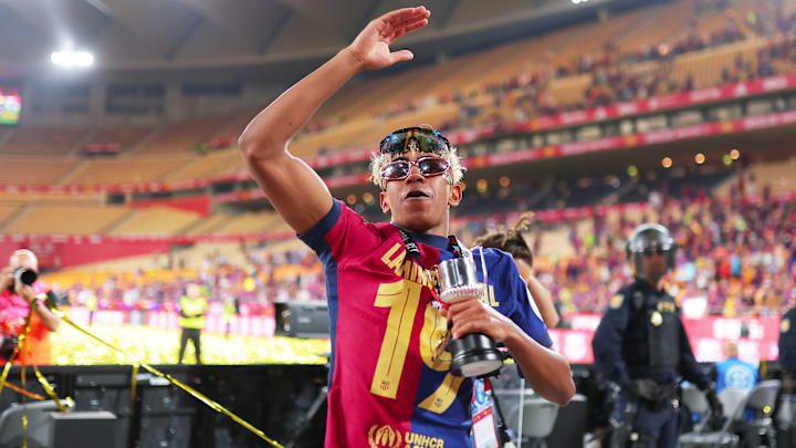 Lamine Yamal foi o grande destaque na temporada vitoriosa do Barcelona em 2024/25