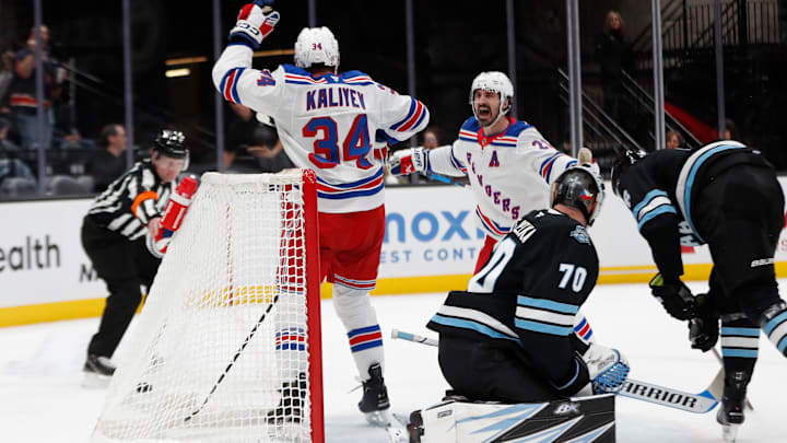 New York Rangers v Utah Hockey Club