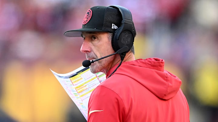 San Francisco 49ers head coach Kyle Shanahan