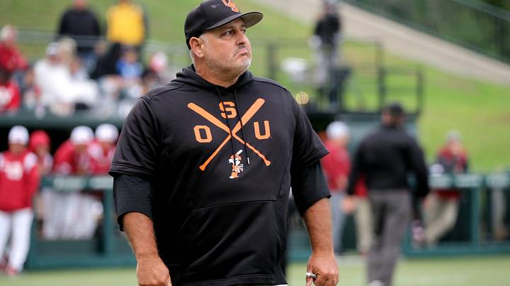 Oklahoma State baseball coach Josh Holliday. Oklahoma State baseball coach Josh Holliday.