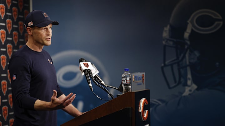 Chicago Bears rookie head coach Ben Johnson eyes an elite 2025. Chicago Bears rookie head coach Ben Johnson eyes an elite 2025.