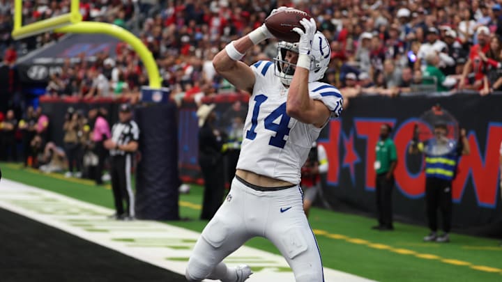 Indianapolis Colts' wide receiver Alec Pierce.