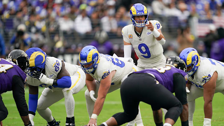 Matthew Stafford and the Rams have a 11.5 win total.
