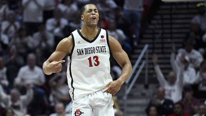 San Diego State Aztecs forward Jaedon LeDee (13)