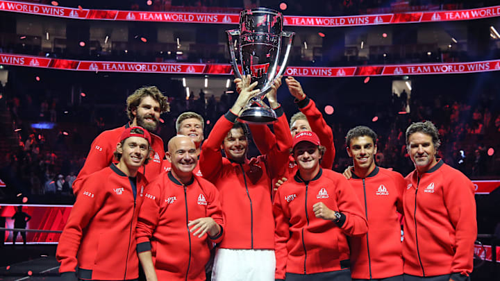 Team World defeated Team Europe at the 2025 Laver Cup.