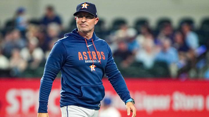 Houston Astros manager Joe Espada.