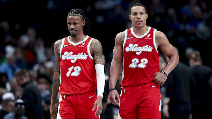 Memphis Grizzlies guards Ja Morant and Desmond Bane